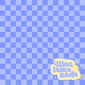 Pastel Periwinkle Blue Checkerboard Seamless Pattern - Y2K Grid Blender Digital Paper